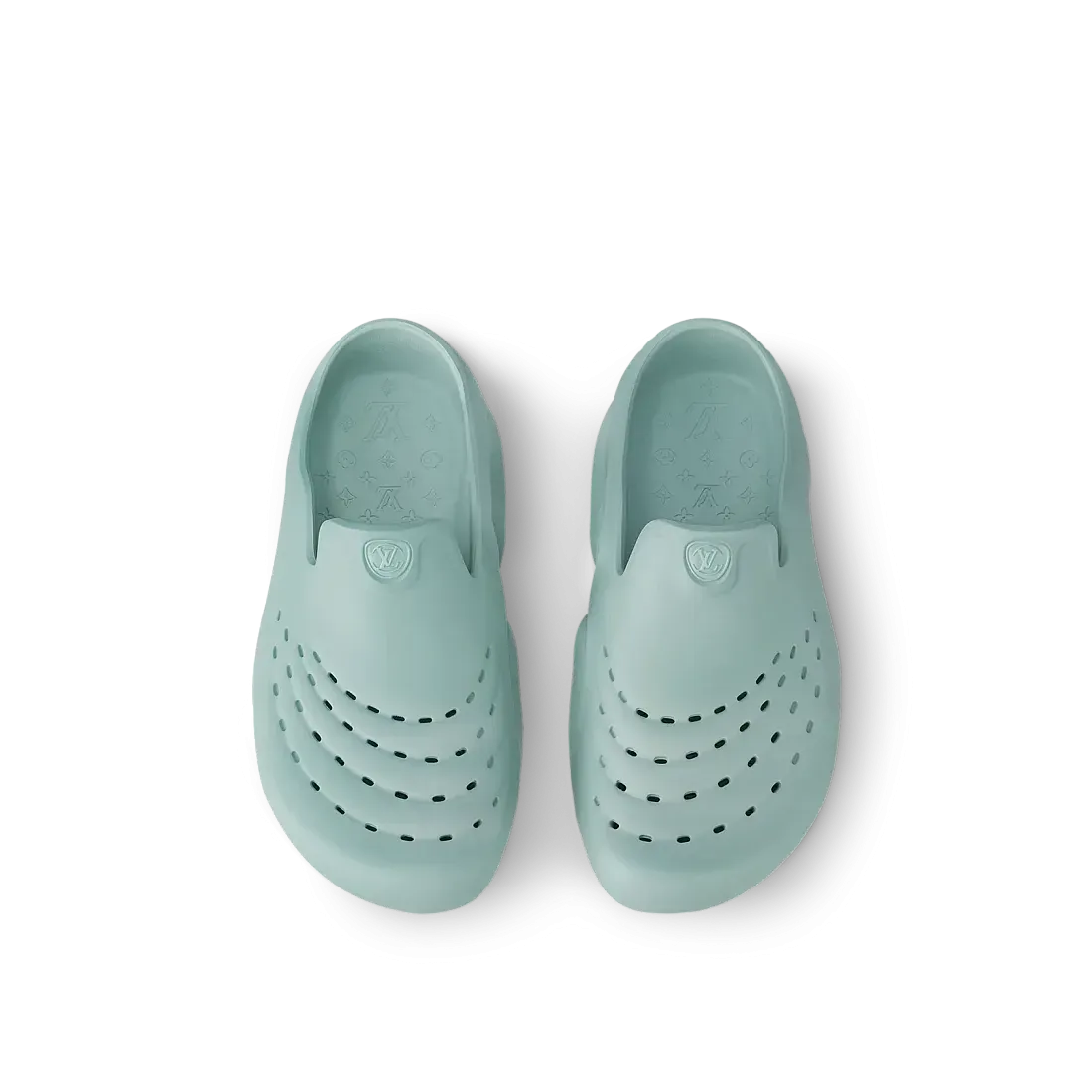 Louis Vuitton Клоги LV Shark Green - фото 2