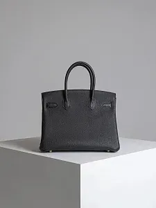 Hermès Cумка Birkin 30 Black Togo Gold Hardware - фото 5