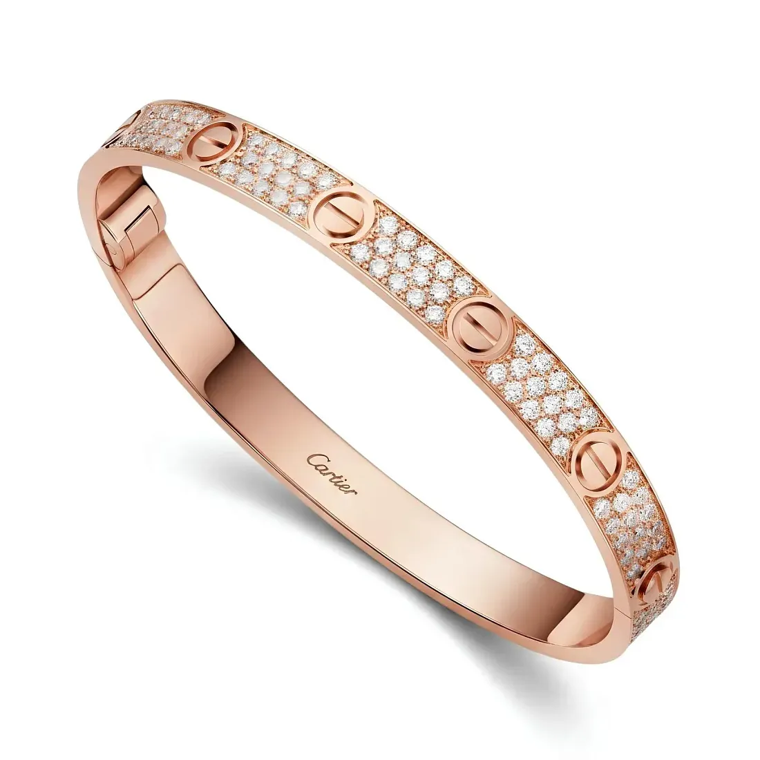 Cartier Браслет Love classic model, paved - фото 5