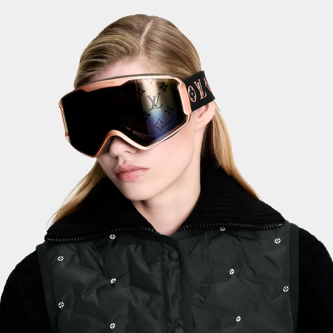 Louis Vuitton Маска Snow Gradient Black - фото 2