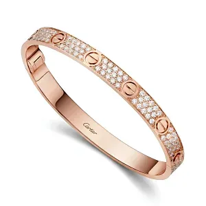 Cartier Браслет Love classic model, paved - фото 5