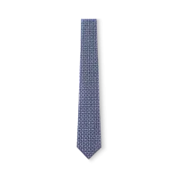Louis Vuitton Галстук Monogram Shadow Dots Navy Blue - фото 1