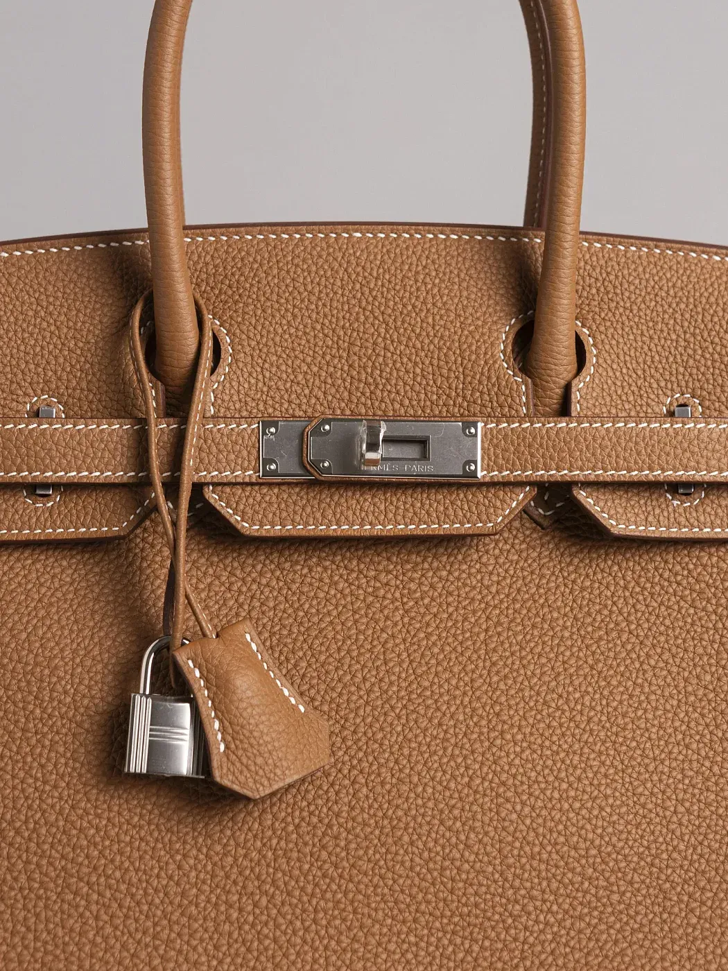 Hermès Cумка Birkin 30 Gold Togo Palladium Hardware - фото 4