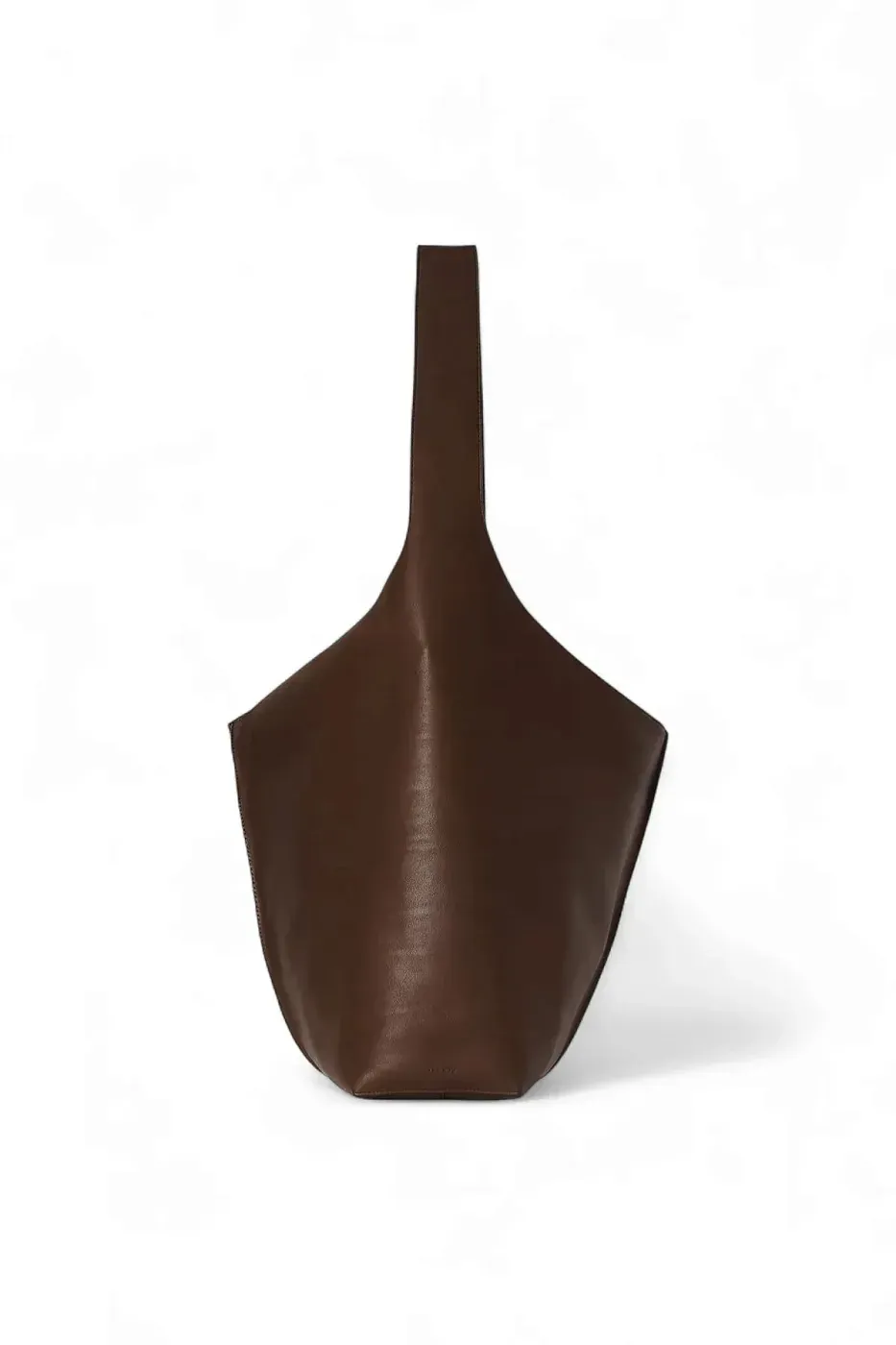 The Row Сумка Bindle Stitch Deep Brown из кожи - фото 3