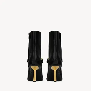 Saint Laurent Ботильоны LEE из полированной кожи - фото 5
