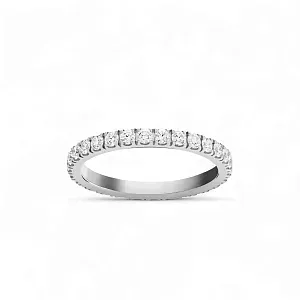 Van Cleef & Arpels Обручальное кольцо Felicite 2,1 мм White Gold - фото 3