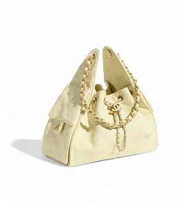 Chanel Маленькая сумка 25 Light Yellow - фото 2