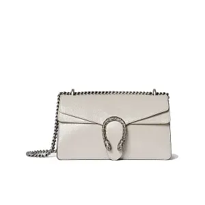 Gucci Сумка на плечо Dionysus Light Grey Patent - фото 1