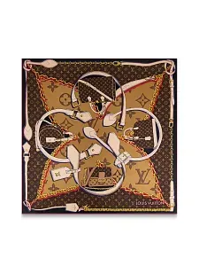Louis Vuitton Платок-каре Tribute To - фото 1