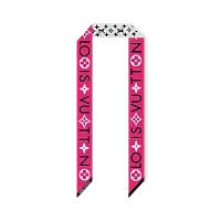 Louis Vuitton Шелковая лента Monogram Infinity BB Rose - фото 1