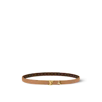 Louis Vuitton Двухсторонний ремень Pretty 20 мм Saffron - фото 1