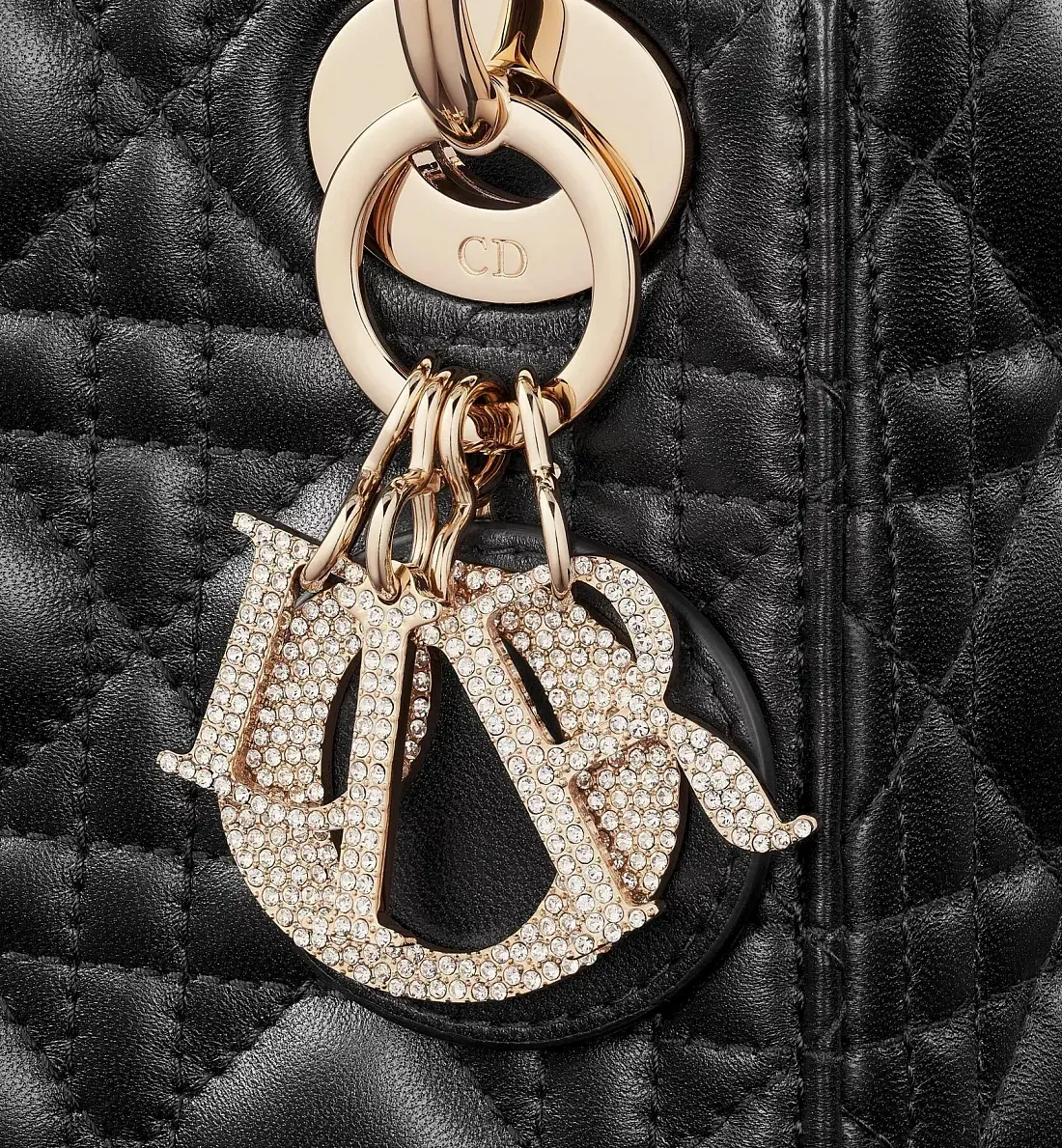Dior Сумка Lady мини-формата Black - фото 7