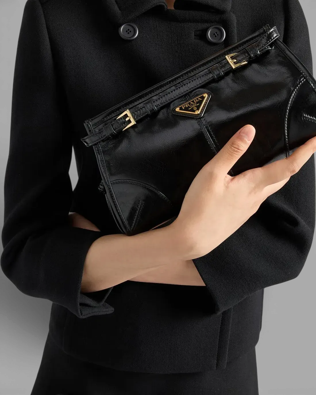 Prada Сумка Bonnie small leather shoulder - фото 7
