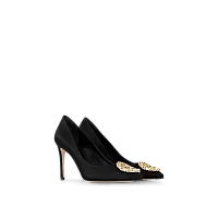 Louis Vuitton Туфли Met на каблуке Black - фото 1