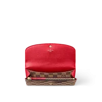 Louis Vuitton Кошелек Emilie Red - фото 1