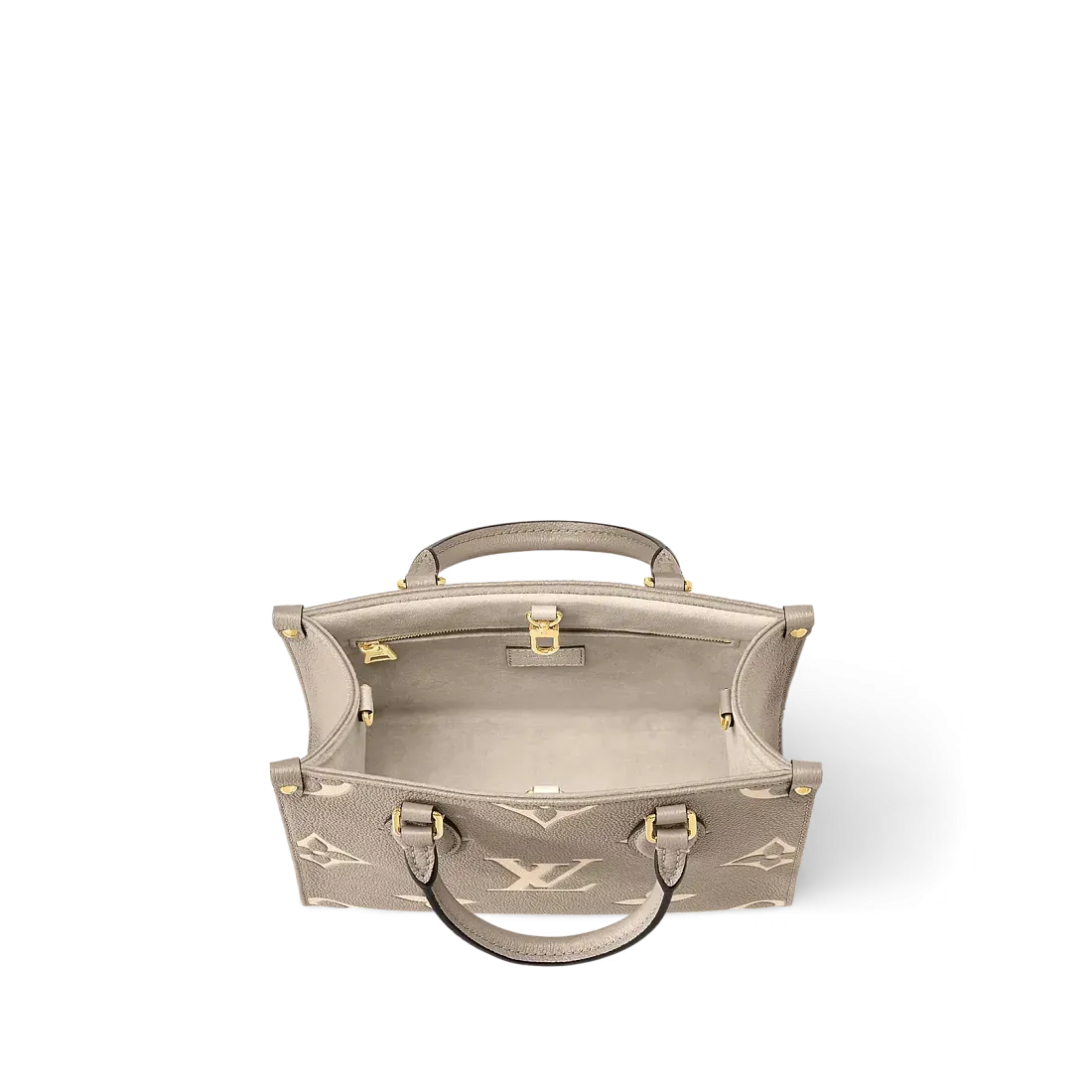 Louis Vuitton Сумка Cabas Onthego PM Tourterelle/Creme - фото 3