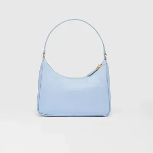 Prada Мини-сумка Re-Edition 2005 из Re-Nylon и сафьяновой кожи Pale Blue - фото 3