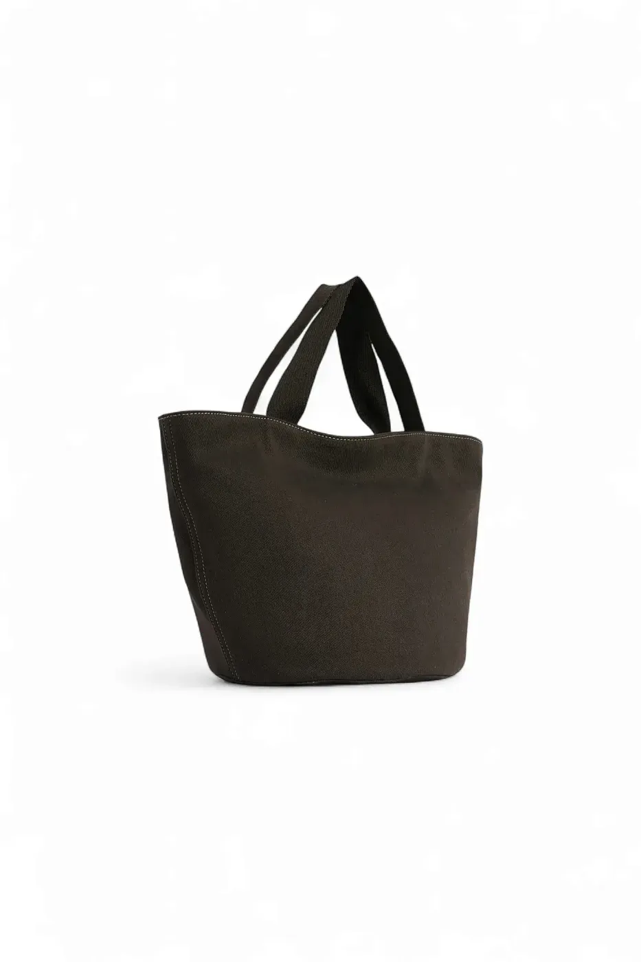 The Row Сумка Sisal Tote Brown из хлопка - фото 3