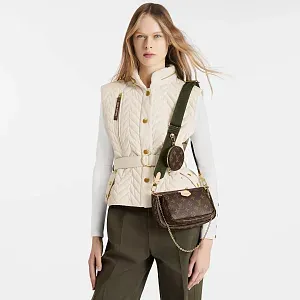 Louis Vuitton Клатч Multi Pochette Accessoires Khaki - фото 2