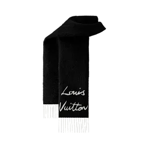 Louis Vuitton Шарф Fluffygram Black - фото 2