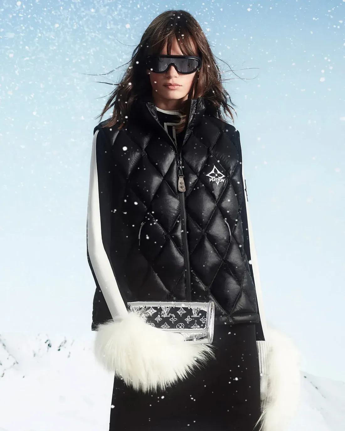 Louis Vuitton Пуховый жилет Diamond из рипстопа - фото 2
