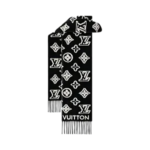 Louis Vuitton Шарф LV 3D Black - фото 2