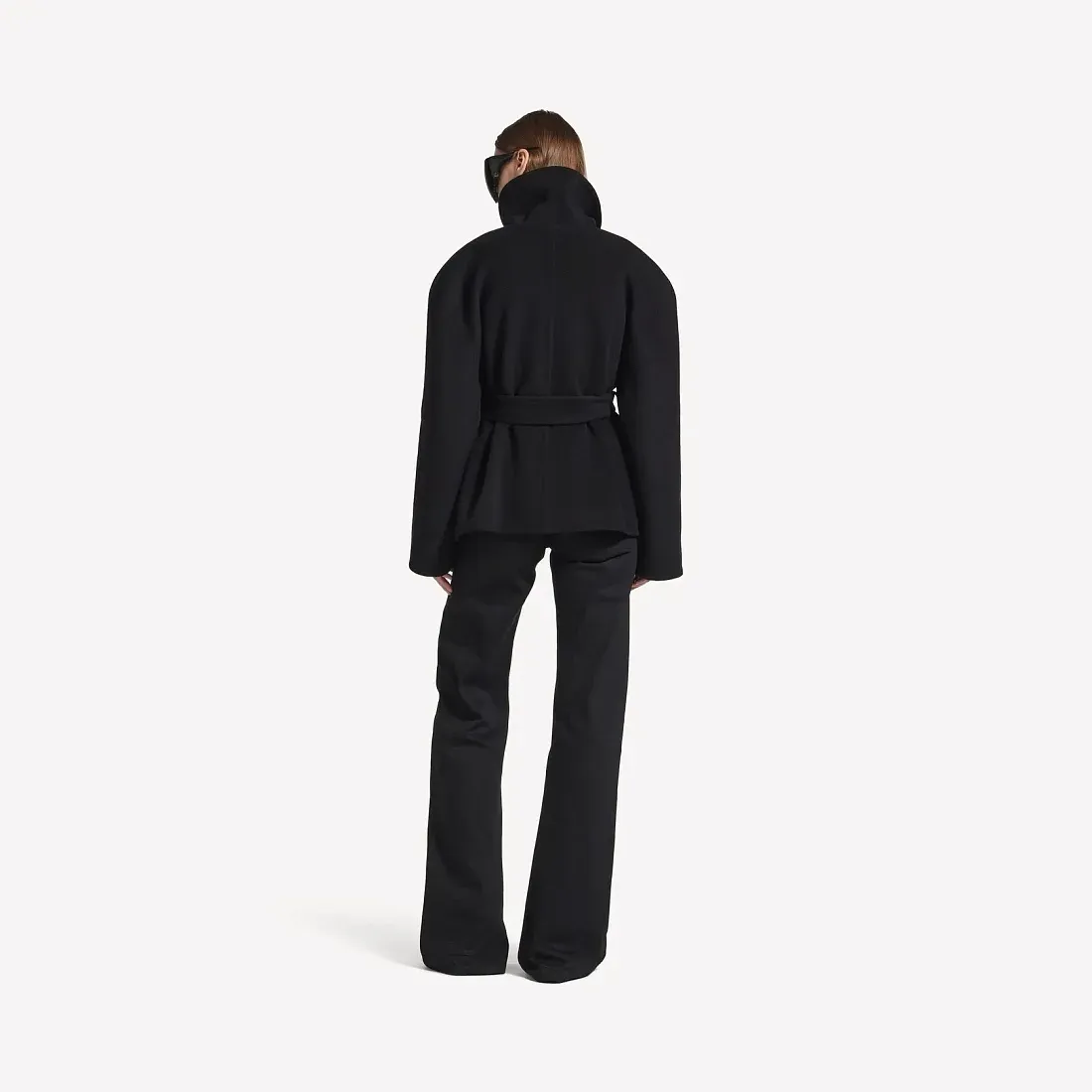 Balenciaga Пальто-накидка - фото 4