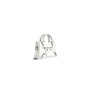 Balenciaga Сумка Le City мини формата Optic White - фото 3