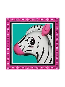 Louis Vuitton Платок-каре Animogram Zebra 90 - фото 1