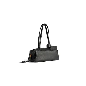 Balenciaga Сумка Carrie Bowling маленького формата Black - фото 4