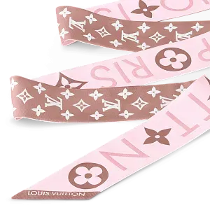 Louis Vuitton Шелковая лента Monogram Infinity BB Rose Poudre - фото 2