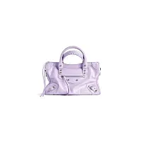 Balenciaga Сумка Le City маленького формата Light Purple - фото 1