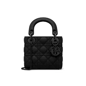 Dior Сумка Lady ultramatte cannage calfskin мини-формата - фото 1
