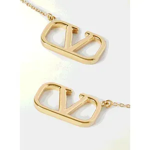 Valentino Серьги длинные VLogo Signature - фото 4