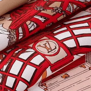 Louis Vuitton Платок-каре Fly Away 90 Rouge - фото 3