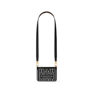 Louis Vuitton Сумка Neverfull Inside Out BB с плечевым ремнем Black - фото 4