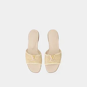 Louis Vuitton Мюли LV Capri Flat Cream - фото 3
