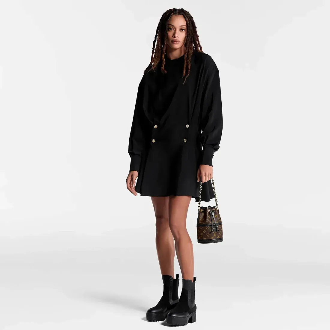 Louis Vuitton Челси Laureate на платформе - фото 2