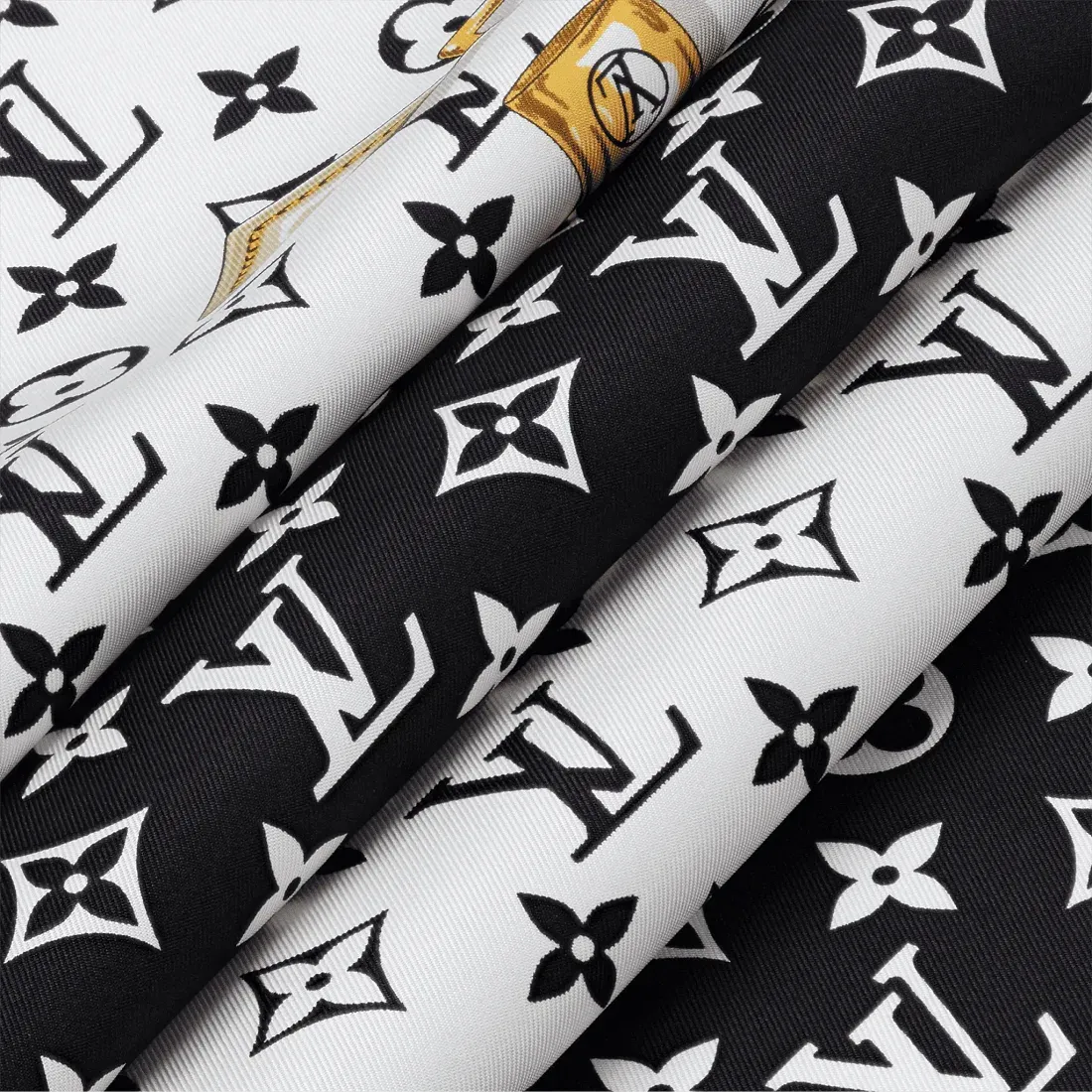 Louis Vuitton Платок-каре Monogram Confidential Black - фото 4
