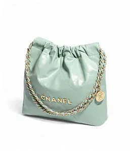 Chanel Сумка Mini 22 Light Green - фото 2