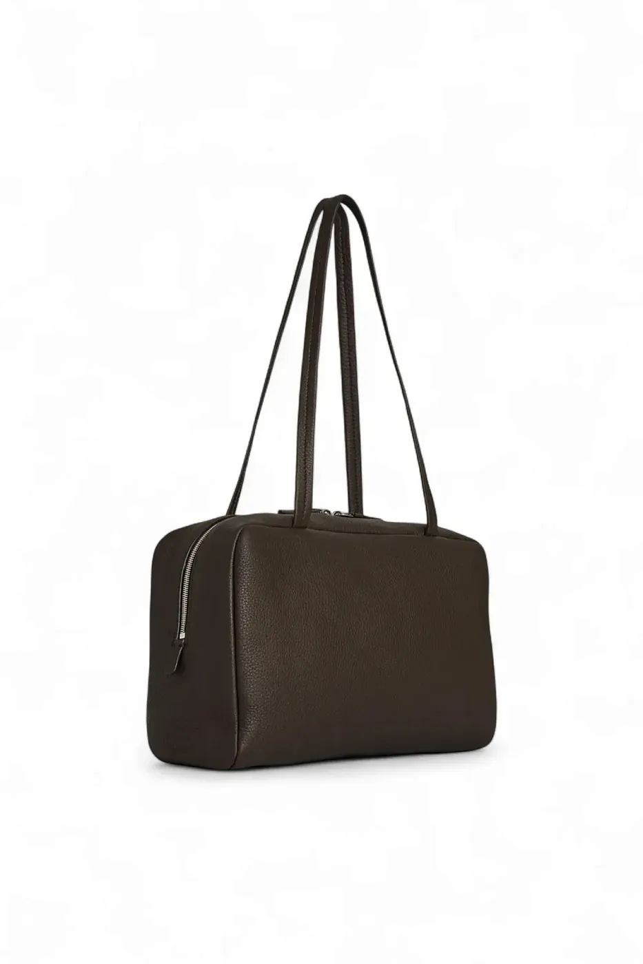 The Row Сумка Astra Bowling Deep Brown из кожи Deep Drown - фото 3