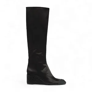Chanel Сатиновые сапоги - фото 1