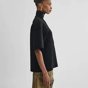 Phoebe Philo Ассиметричная футболка с молнией - фото 6