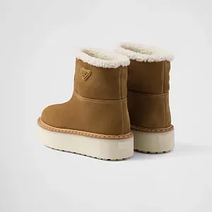 Prada Ботинки из замши - фото 6