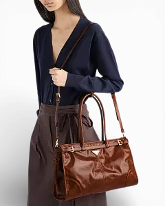 Prada Сумка Bonnie large leather - фото 9