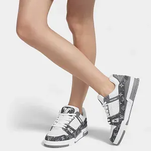 Louis Vuitton Кроссовки LV Trainer Gris - фото 2