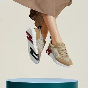 Hermès Кроссовки Bouncing Beige Argile - фото 2