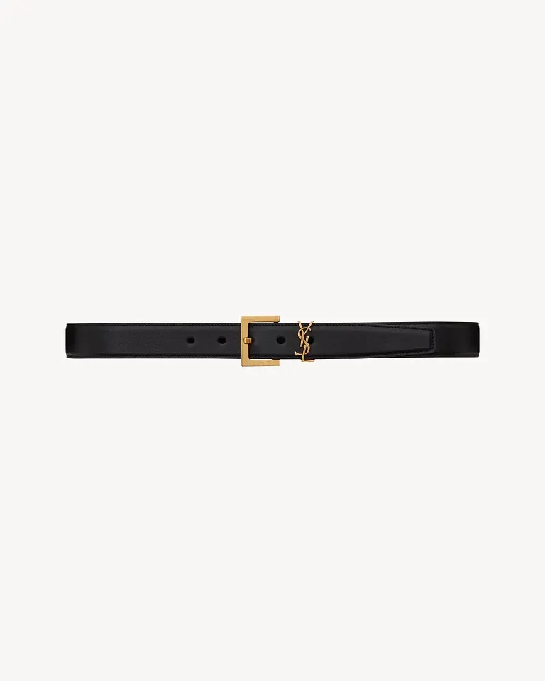 Ремень Cassandre Saint Laurent Black - фото 1