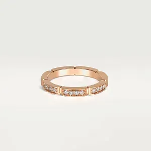 Cartier Обручальное кольцо Maillon Panthere с бриллиантовым паве - фото 1