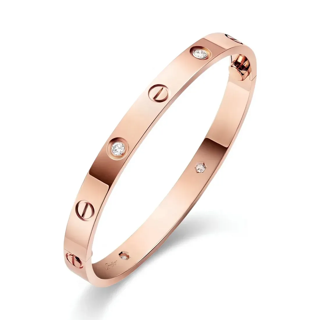 Cartier Браслет Love classic model, 4 diamonds Men - фото 7